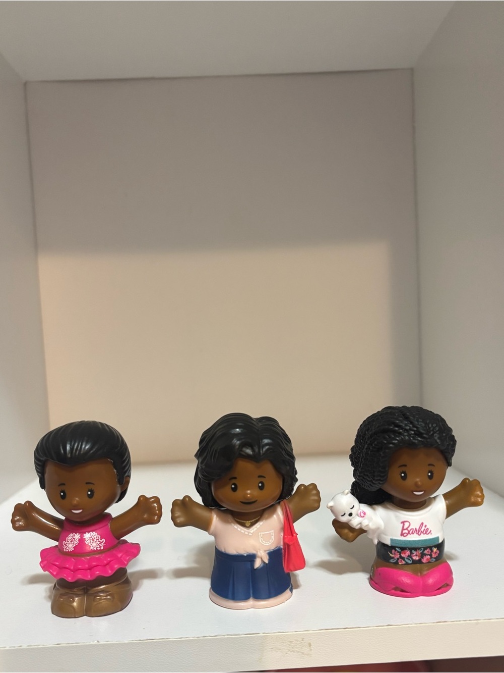 Fisher price little people African American girl trio